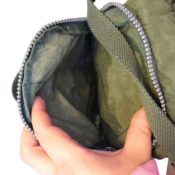 Kipling Women's Olive Green Nylon Crossbody Bag - Picture 4 of 7